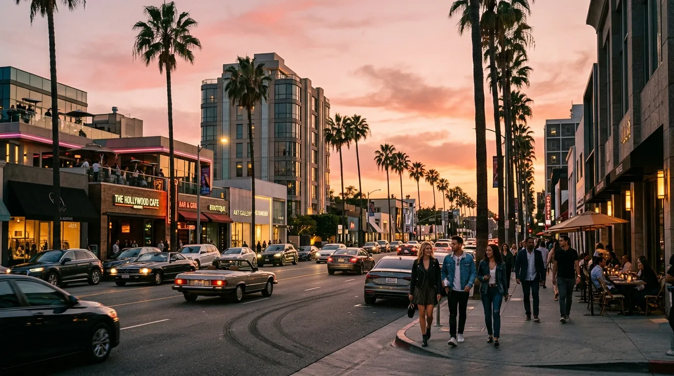 Things to do in West Hollywood at sunset
