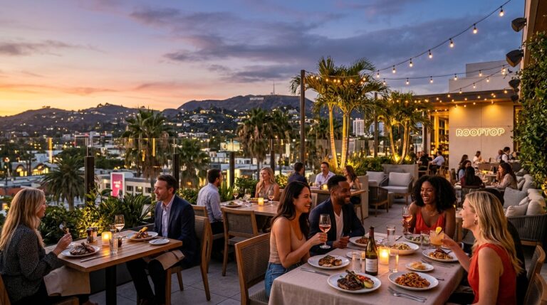 West Hollywood restaurants and rooftop dining in 2026